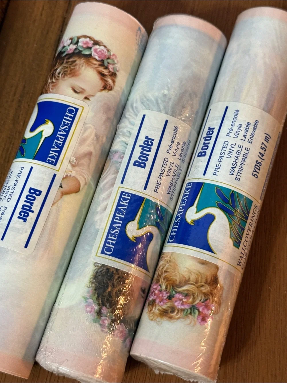 Chesapeake Baby Angel Wallpaper Border 3 rolls